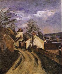Paul Cezanne Dr Gachet's House at Auvers oil painting image